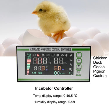 Yieryi Professional Egg Incubator Controller XM-18S Smart Thermostat Full Automatic Temperature Humidity Control AC110V-220V